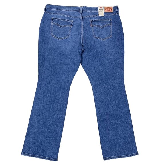 NWT Levi's Classic Bootcut Blue Jeans Size 24 - 44" waist x 31" inseam x 13" ris - Picture 2 of 8